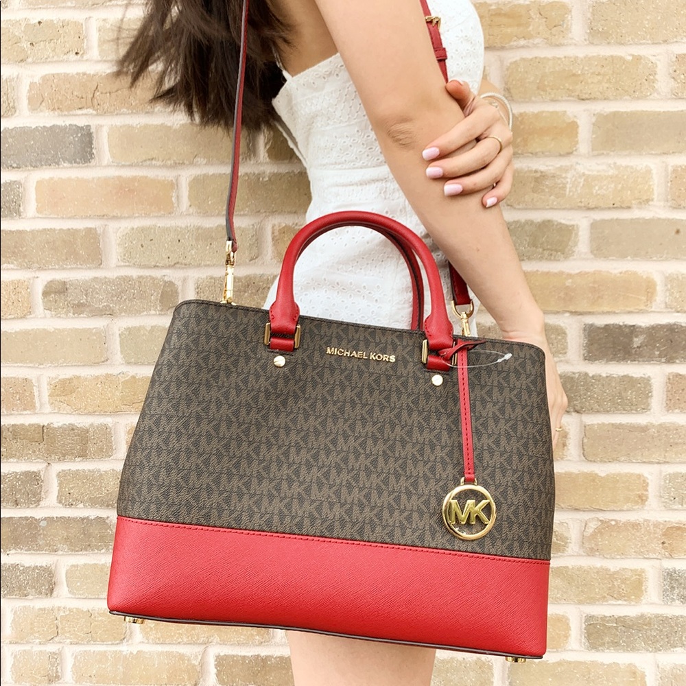 🌺Michael Kors Large Satchel Wallet Bundle - Picture 3 of 8